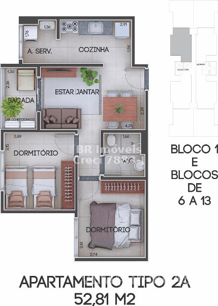 Apartamento para lançamento na Vila Planalto, Campo Grande – foto 8