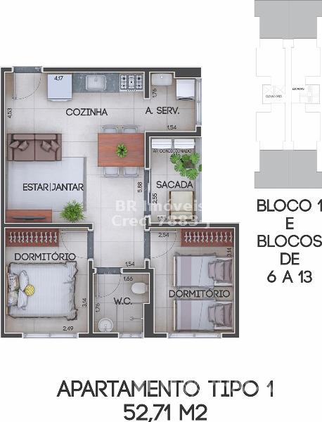 Apartamento para lançamento na Vila Planalto, Campo Grande – foto 10