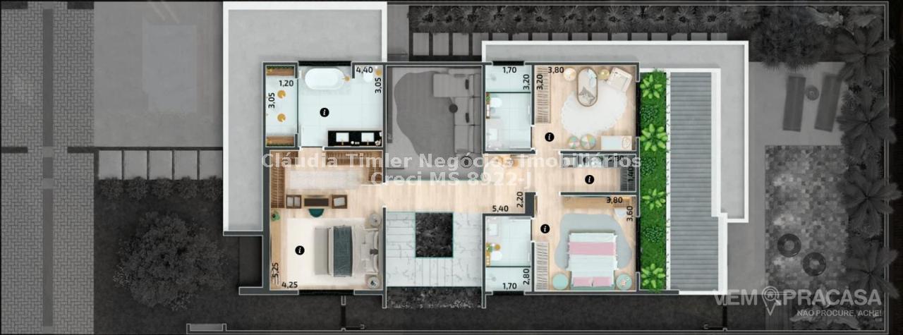 Sobrado/Condomínio à venda no Residencial Alphaville II, Campo Grande – foto 17