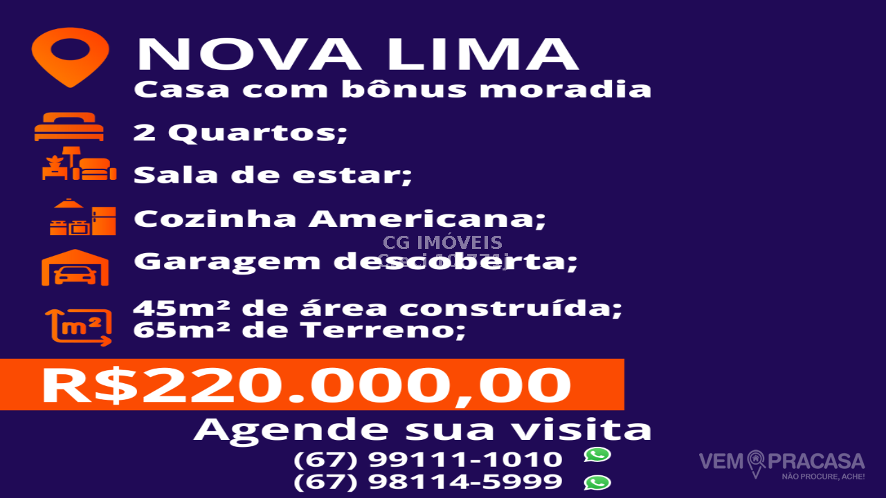 Casa de Condomínio à venda no Nova Lima, Campo Grande – foto 9