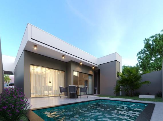 Casa Térrea à venda no Jardim das Nações, Campo Grande
