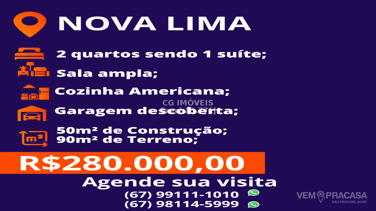 Casa Térrea à venda no Nova Lima, Campo Grande – foto 11