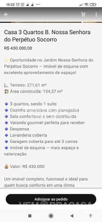 Casa Térrea à venda no Jardim Nossa Senhora do Perpétuo Socorro, Campo Grande – foto 11