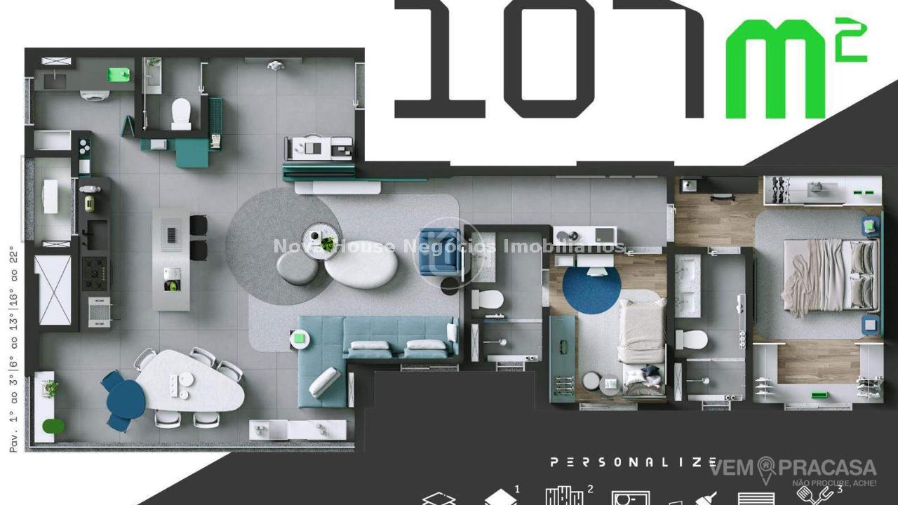 Apartamento à venda no Carandá Bosque, Campo Grande – foto 19