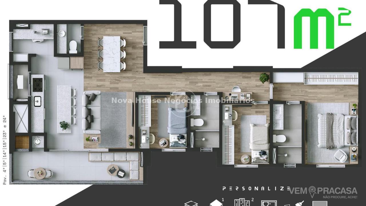Apartamento à venda no Carandá Bosque, Campo Grande – foto 22