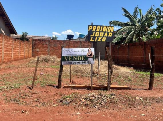 Terreno à venda no Sobrinho, Campo Grande